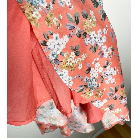 Women's J.Crew X Liberty Josephine Floral Cotton Poplin Dress Ruffle Hem NWT - Picture 13 of 15